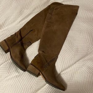 Brown Knee-High Women's Boots